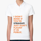 Женская рубашка поло