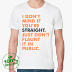 Мужская футболка органик