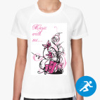 Женская спортивная футболка