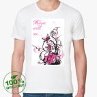 Мужская футболка органик