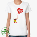 Женская футболка органик