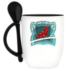 Кружка с ложкой