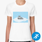 Женская спортивная футболка