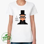 Женская футболка органик