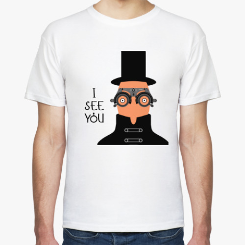 Футболка с принтом I See You!