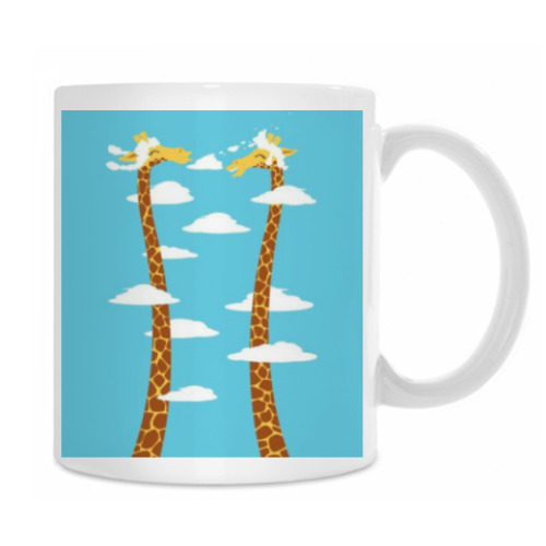 Кружка 'Счастливые жирафы'