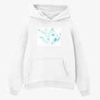 Толстовка худи оверсайз