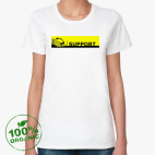 Женская футболка органик