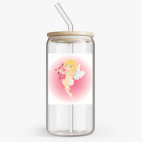 Банка с бамбуковой крышкой