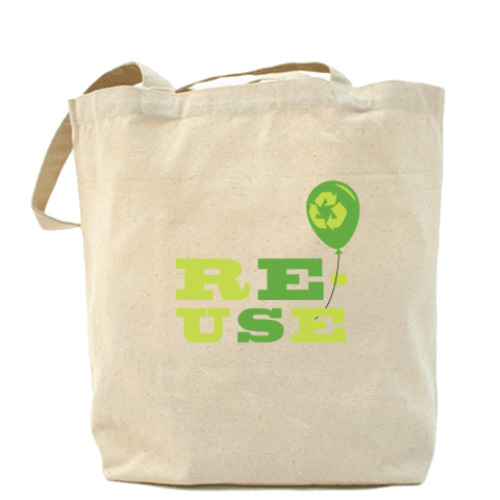 Сумка шоппер с принтом ECO line