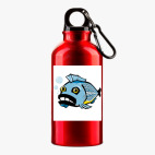 Металлическая бутылка 400 мл UV-DTF