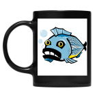 Кружка цветная UV-DTF