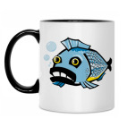 Кружка двухцветная