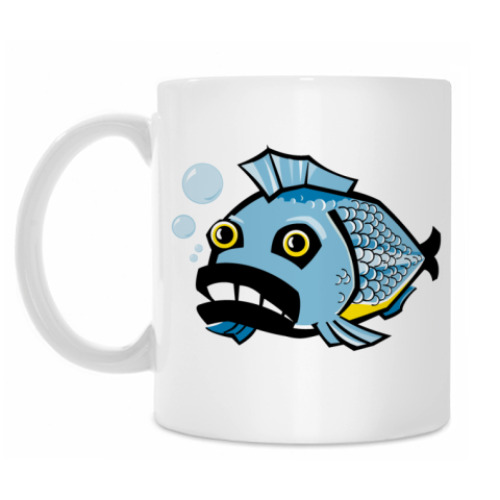 Кружка с принтом Fish