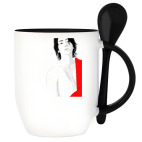 Кружка с ложкой