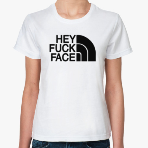 Классическая футболка HeyFuckFace