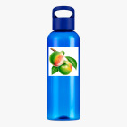 Прозрачная спортивная бутылка