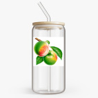 Банка с бамбуковой крышкой