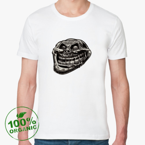 Футболка из органик-хлопка Dead Troll Face
