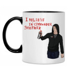 Кружка двухцветная