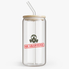 Банка с бамбуковой крышкой