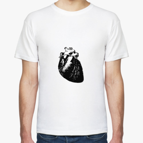 Футболка с принтом  'Anatomy: Heart'