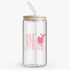 Банка с бамбуковой крышкой