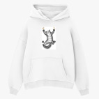 Толстовка худи оверсайз