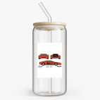 Банка с бамбуковой крышкой