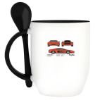 Кружка с ложкой