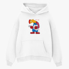 Толстовка худи оверсайз