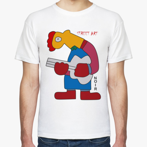 Футболка с принтом Street art