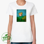 Женская футболка органик