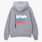 Толстовка худи оверсайз