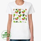 Женская футболка органик