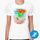 Женская спортивная футболка