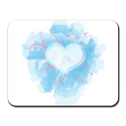 Акварельное сердце