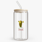 Банка с бамбуковой крышкой