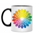 Кружка двухцветная