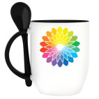 Кружка с ложкой