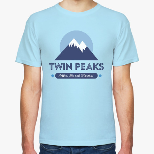 Футболка с принтом  Твин Пикс Twin Peaks