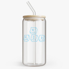 Банка с бамбуковой крышкой