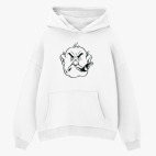 Толстовка худи оверсайз