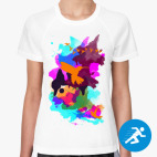 Женская спортивная футболка