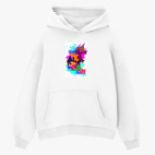 Толстовка худи оверсайз