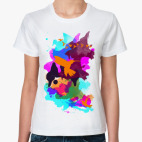 Классическая женская футболка СВОБОДА!