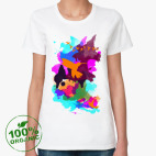 Женская футболка органик