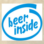 Beer inside