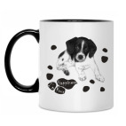 Кружка двухцветная