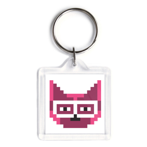 Брелок 8-bit Cat